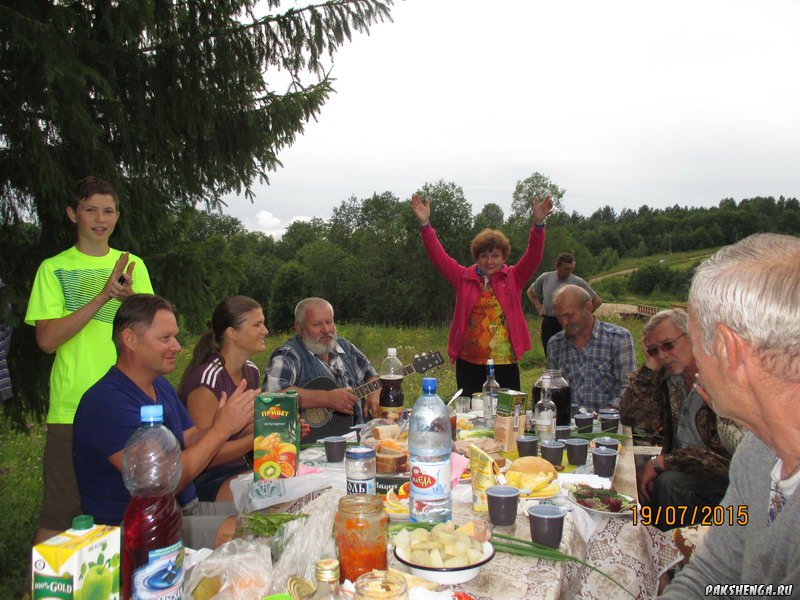 Пикник под Петрегино после Дня Деревни 19.07.2015